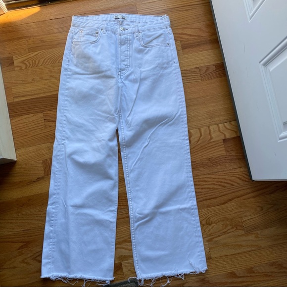 Zara white denim jeans - Picture 2 of 6